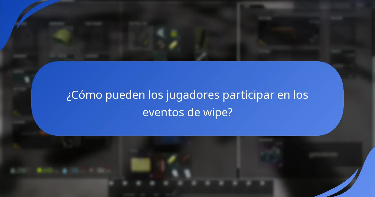 ¿Qué ofertas promocionales están disponibles durante los eventos de wipe?
