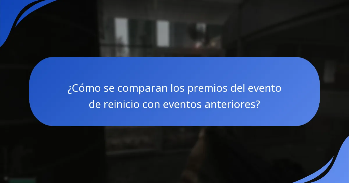 ¿Quiénes fueron los mejores jugadores durante el evento de reinicio?