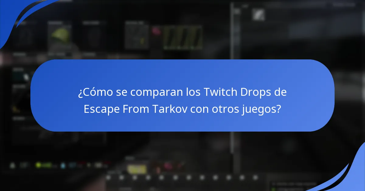 ¿Cómo se recopila la retroalimentación de los jugadores respecto a los Twitch Drops?