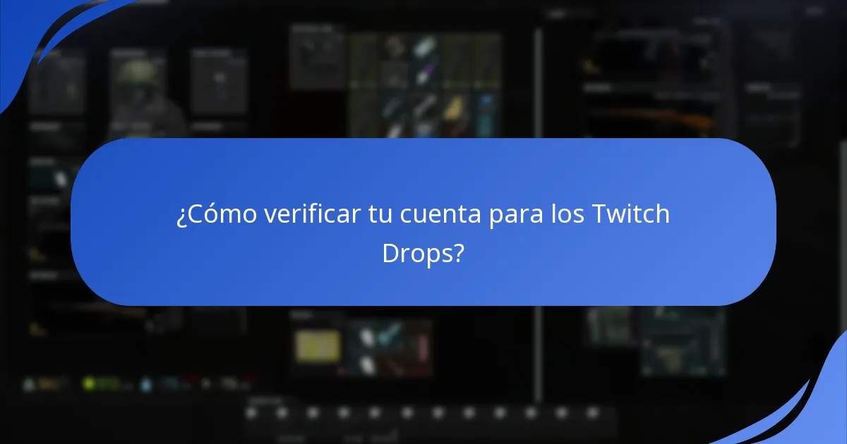 ¿Cuándo ocurren los Twitch Drops de Escape From Tarkov?