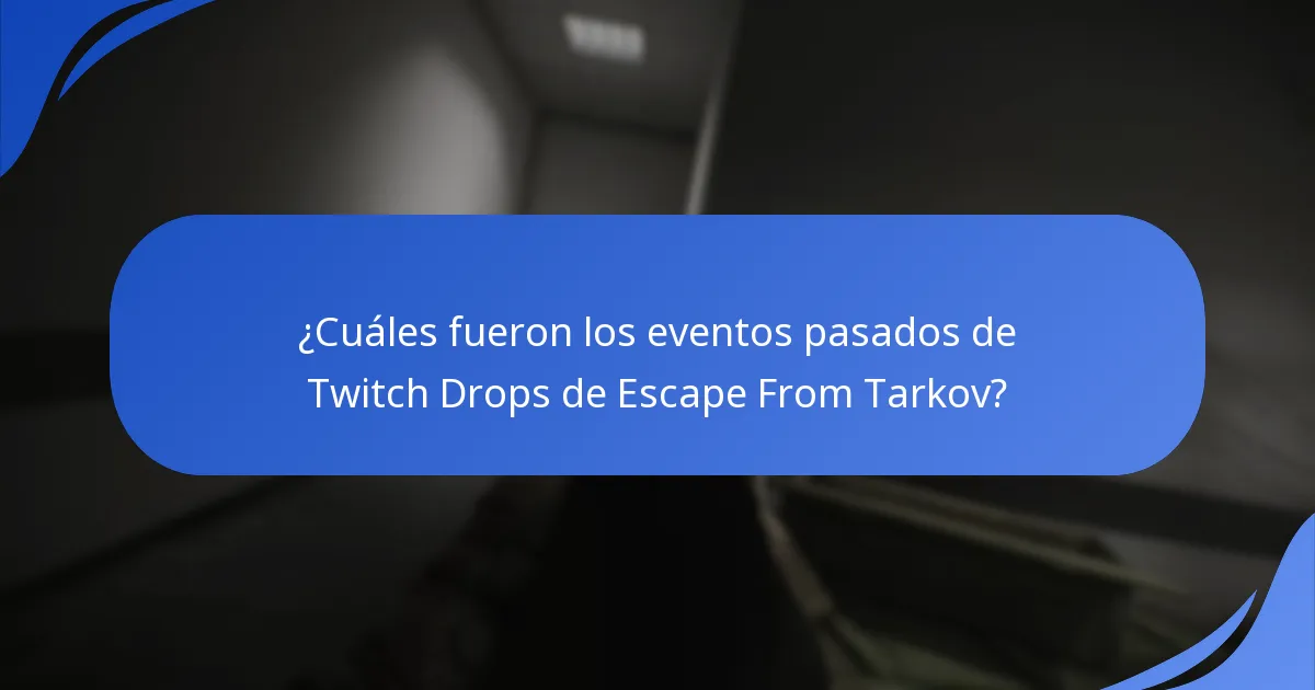 ¿Qué recompensas estaban disponibles en los Twitch Drops históricos?