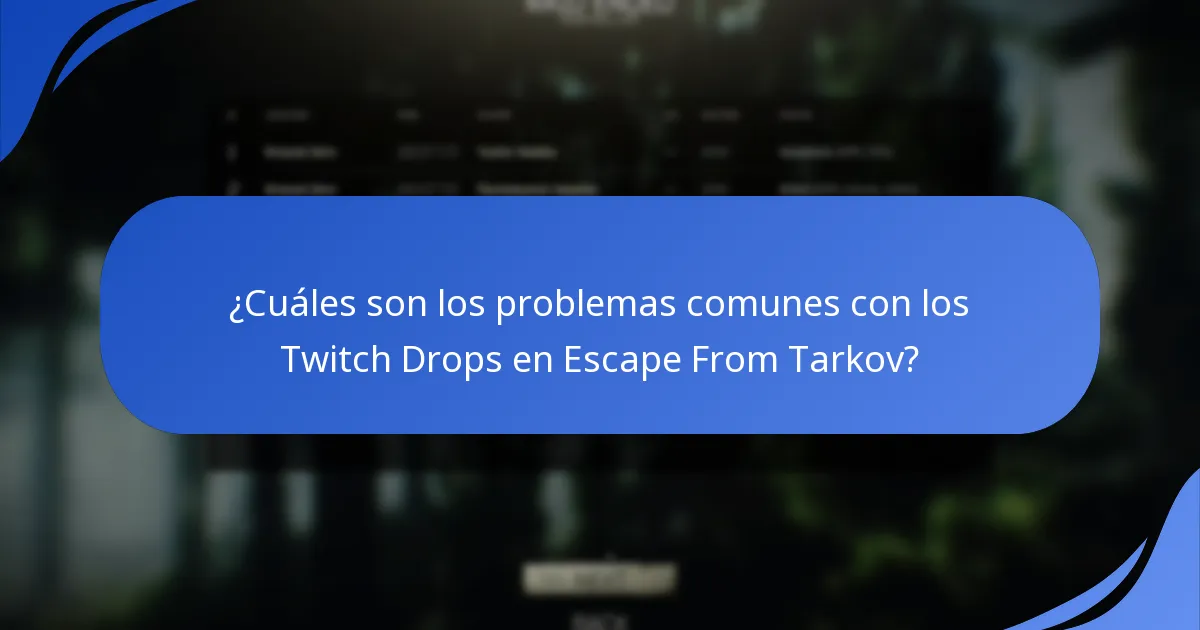 ¿Cómo reclamar tus Twitch Drops en Escape From Tarkov?