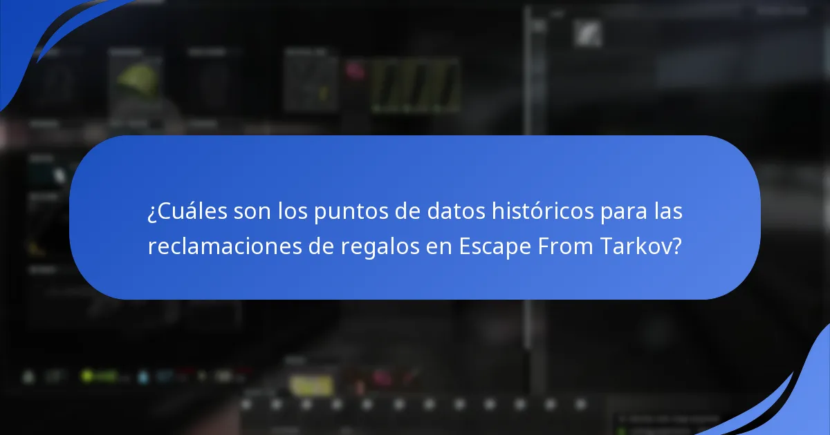 ¿Cómo impactan las reclamaciones de regalos en el compromiso de los usuarios en Escape From Tarkov?