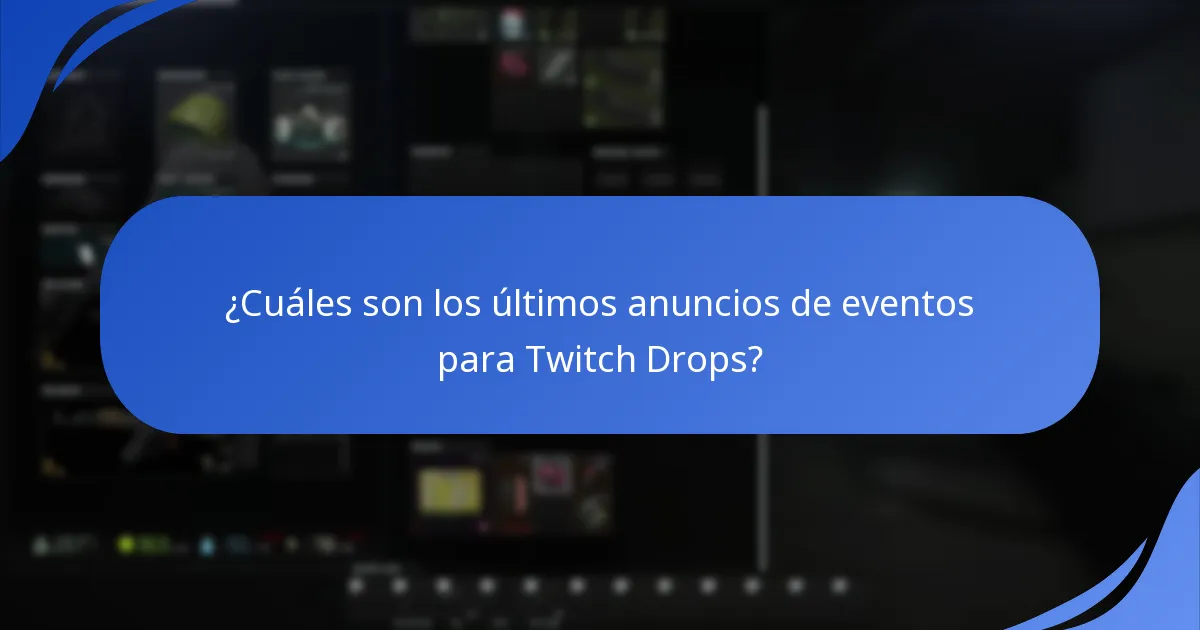 ¿Cuáles son las comparaciones con eventos anteriores de Twitch Drops?