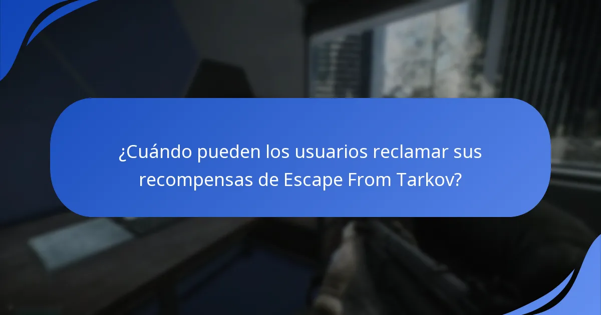 ¿Cómo se comparan las reclamaciones de regalos de Escape From Tarkov con otros juegos?